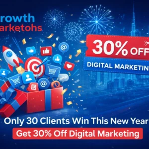 Limited time offer! Get ready for 30% off on Digital marketing services for 30 clients