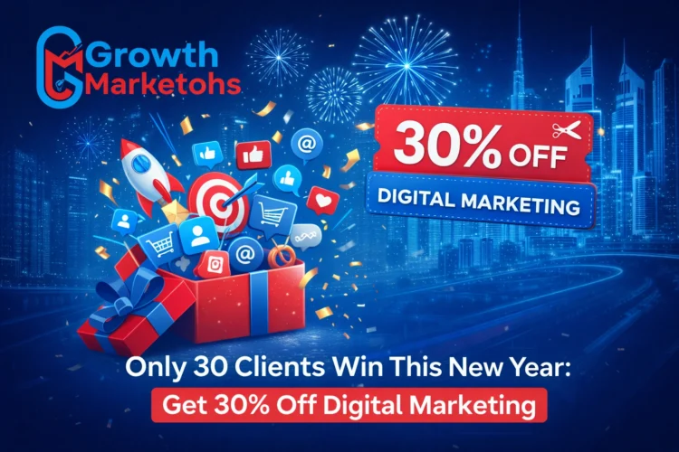 Limited time offer! Get ready for 30% off on Digital marketing services for 30 clients