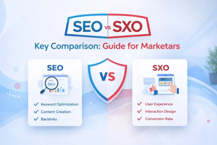SEO vs SXO Key Comparison: Guide for Marketers