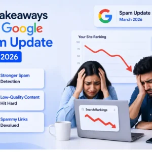 Explore the key Takeaways from Google Spam Update March 2026