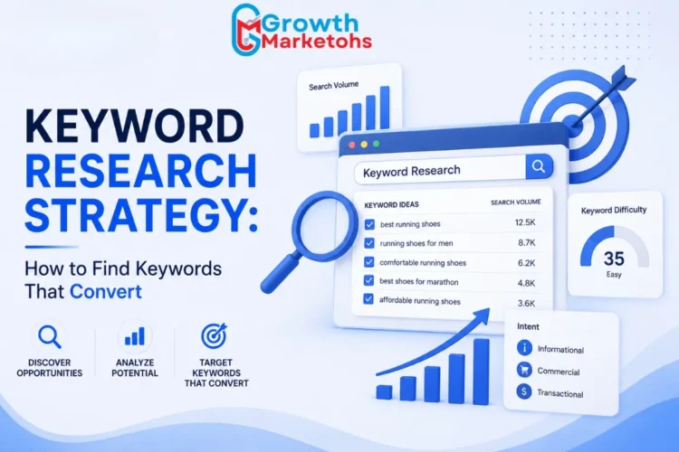 Explore about keyword research strategy and find the keywords that converts