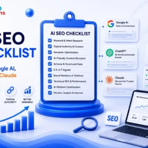 AI SEO Checklist: Rank in Google AI, ChatGPT & Claude